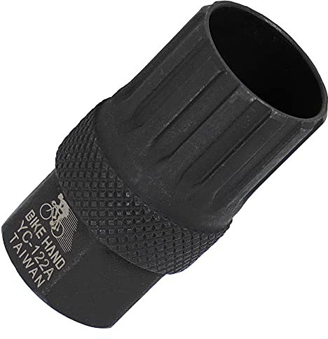 BikeHand Bike Freewheel Removal Tool - Compatible with Shimano Freewheel Bicycle Installation Tool - Fits 12 Splines 22.6mm for 5-8 Speed Freewheels Tool Fittings - Quality Heat-Treated Steel