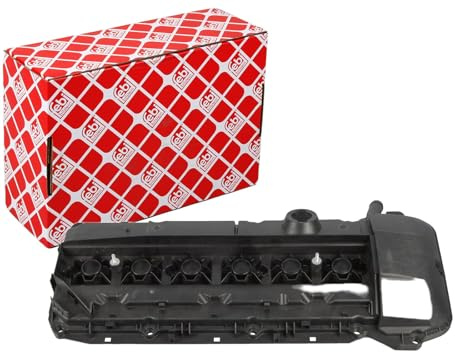 febi bilstein 170234 Ventildeckel ohne Entlüftungsventil, mit Dichtung, 1 Stück | Kompatibel mit: BMW 3, 3 Cabriolet, 3 Compact, 3 Coupe, 3 Touring, 5, 5, 5 Touring, 5 Touring, 7, X3, X5, Z4 Roadster