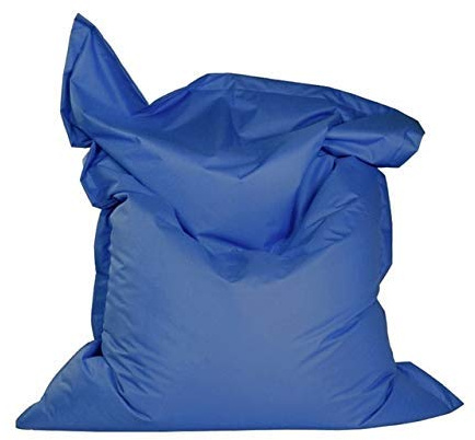 ouruanyang Housse de canapé carrée Chaises sans Remplissage Chaise Longue imperméable Siège Pouf Puff Couch Tatami Meubles de Salon (Couleur: Bleu foncé 140x180cm)
