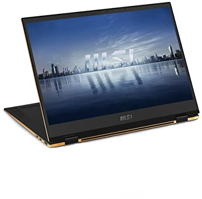 MSI Summit E13 Flip Evo 34 cm FHD+ 120hz Touch 2 in 1 Business Laptop: Intel Core i7-1260P Iris Xe 16GB LPDDR5 512GB NVMe SSD, 360 gradi Flip, Thunderbolt 4, Pen, Win 11 Pro: Ink Black A12MT-002