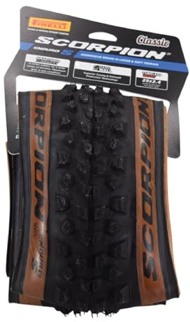 Pirelli Scorpion Enduro S HardWall Bike Tyre, 27.5 x 2.4, Black