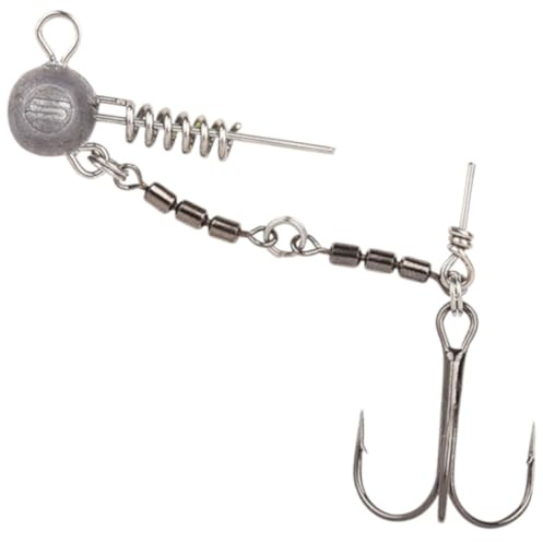 Spro Spinnsystem für Gummifische Scew in Swivel 360 Rig