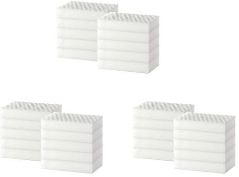 Niniang 30 Pezzi Spugna di Pulizia Magica Gomma Multifunzionale Avanzata Nano Tergicristallo Pad di Pulizia Schiuma Pad di Pulizia Domestica