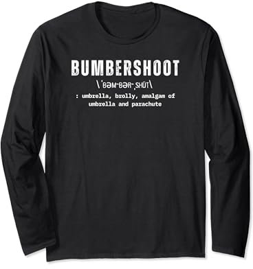 BUMBERSHOOT | Regenschirm, Brolly Langarmshirt