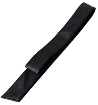 Inzegao Ceinture de rechange en cuir souple pour veste de femme, trench-coat