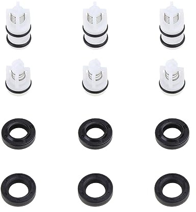 NOPOXA Tête de nettoyeur haute pression pour réparation de joint d'huile, valves anti-retour pour machine de nettoyage, accessoires de pièces d'eau