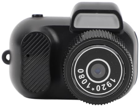 Goshyda Cámara Oculta, Cámara de Video HD 1080P, La Cámara Más Pequeña del Mundo, Videocámara Micro Mini DV DVR de 2MP, Cámara Retro Estilo 2000