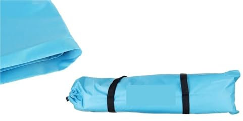 ANQKYO Tarp Wasserdicht Tragbare Auto Shelter Schatten Camping Seite Auto Dach Top Zelt Sonnenschirm wasserdichte Markise Sonnenschirm Regen Baldachin(Blue,300x150cm)