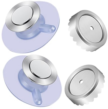 GLEAVI 2 Piezas Portajabones Magnético Autodescargable Organizador de Jabón de Acero Inoxidable sin Taladro Soporte de Pared Compacto para Baño y Cocina Compatible con Azulejos y Vidrio