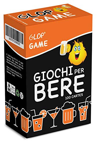 GLOP Game, Giochi da Tavolo Adulti di Carte per Bere, Regali Simpatici e Divertenti, Idee Regalo per Lei e Lui, per Natale, Amica, Amiche, Giochi Alcolici per Feste, Drinking Game