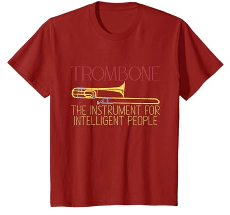 Marschkapelle Posaunist Musiker Geschenk Musik Posaune T-Shirt