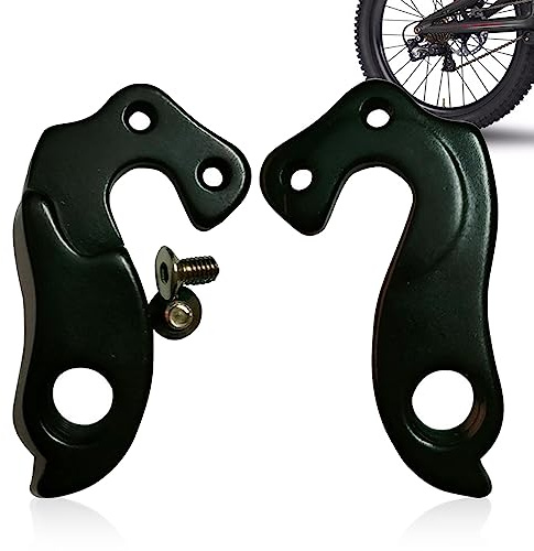 EVURU Mech Schaltauge für Ghost #EZ1954 - Aluminiumbügel Schaltauge Rennrad (Schwarz)