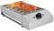 Barbecue électrique, 2800 W, électrique, sans fumée, portable, barbecue, grill de cuisson d'intérieur avec bac d'égouttage rempli d'eau et contrôle de la température, pour pique-nique en plein air