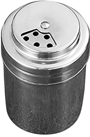 PRETYZOOM Tarro De Especias De Acero Inoxidable Frasco De Especias Para Cocinar Recipiente De Condimentos Tapa Para Sal y Pimienta La Cocina