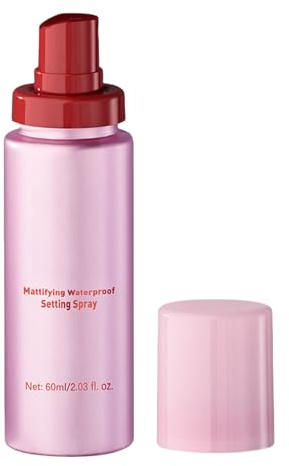 Vaporisateur Fixateur pour le Maquillage - Spray Fixateur Éclat | 60ml de Brume Hydratante à Tenue Longue pour le Soin du Visage et la Beauté de la Peau pour les Femmes et le Maquillage Quotidien