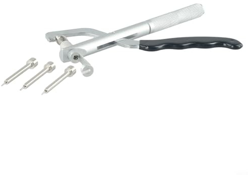 Watch Band Pin Remover Pliers Set with 3 Extra Steel Pins, Metal Watch Bracelet Repair Kit for Removing and Replacing Links