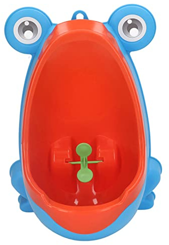 Jelquix Boys Potty Training Urinal Cute Animal Shape Aiming Target Pee Trainer, Plastic Material (Blue)