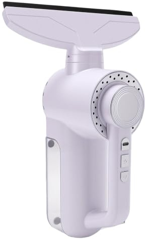 Generic Herramienta Limpiadora de Vidrio Recargable, Escobilla Aspiradora Inalámbrica para Ventanas de Apartamentos y Espejos de Baño, Diseño Ligero