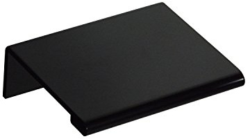 #3154-2 in. CKP Brand Edge Pull, Gloss Black - 10 Pack