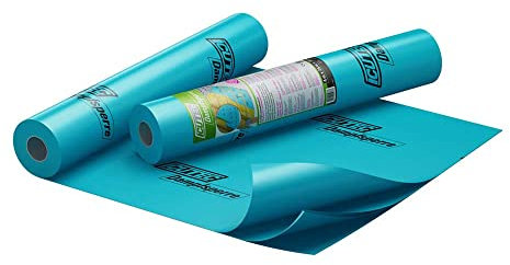 ICUTEC Dampfsperre Folie 033 5030, 2 x 5 m = 10 m² I Sd-Wert ≥ 100m I 118 g/m² Extrem Robust I Einfache Verarbeitung I Hochwertige regeneratfreie Dachfolie I Zuverlässige Dampfbremsfolie für Dächer