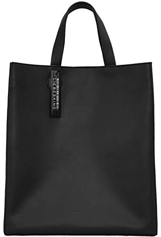 Liebeskind Berlin Paper Bag Tote, Medium (34 cm x 29 cm x 15cm), black
