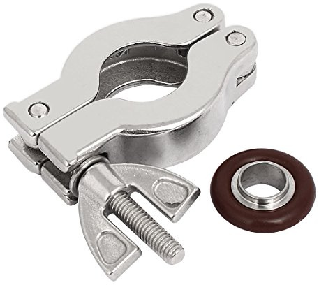 Aexit KF10 304 Stainless Steel Vacuum Fitting Wing Nut Flange Quick Clamp w Centering Ring (3a2204bd0823d3e1fcb320fbbf95ce92)