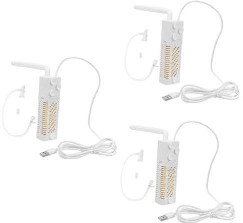Kisangel 3St Tauchpumpe Filter Sieb kleine Wasserpumpe Tauchwasserpumpe Aquarium Pumpe Wasserpumpe tauchbar USB Brunnenpumpe Aquarienpumpe Umwälzpumpe Plastik Weiß