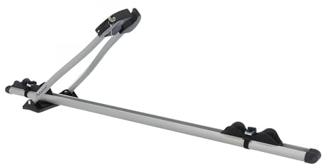 1x universeller Dachfahrradträger Auto Dach Fahrradträger - VDP Roma - Dach Fahrradhalter Dachfahrradhalter für Autodach - abschließbar - für 1 Fahrrad