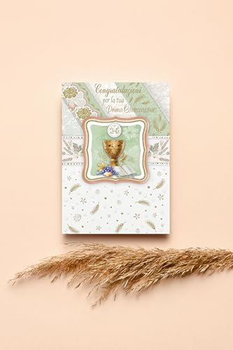 Karte zur Erstkommunion – Offset-Druck (Erstkommunion Geldbeutel)