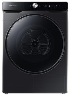 Samsung Asciugatrice DV16DG8600BVU3, 16 kg, Pompa di Calore, Wifi, AI Dry, Programma Igienizzante, Carica Frontale, 68,6L x 98,4H x 84,4P cm