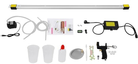 Machine de cintrage acrylique 1250 mm - Outil de cintrage de chauffage en PVC 1500 W, cintreuse de chaleur en plastique, température réglable 0-400 ℃, chauffage refroidi par eau Machine à cintrer à