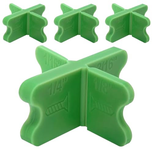 Lames de Terrasse | Espaceurs Multifonctions 4 Pièces pour Planches,Matériaux de Construction pour Bricolage - Débutants, Particuliers & Professionnels