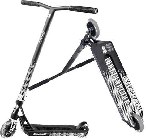 Root Industries Invictus Complete Pro Scooter – 120mm Honeycore Wheels, Chromolite Bars, HIC Compression & Cut-Out Deck (Black (2025))