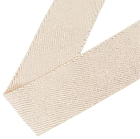 Enfärgad ren ribbad merceriserat bomullstyg för krage manschetter fåll botten gör-det-själv quiltning tyg tillbehör sömnad för gör-det-själv-sömnad (rosa 100 x 6 cm)