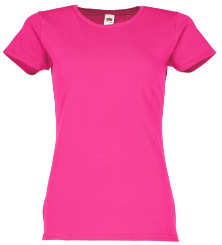 Fruit of the Loom Valueweight T Lady-Fit Moderno Donna (Pacco da 1)