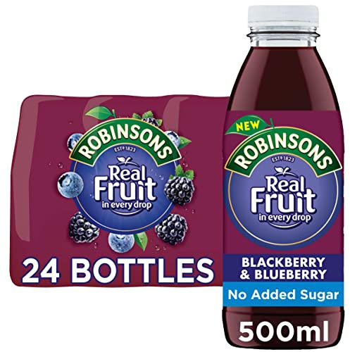 Robinsons RTD Blackberry & Blueberry - 500ml, 24 Pack
