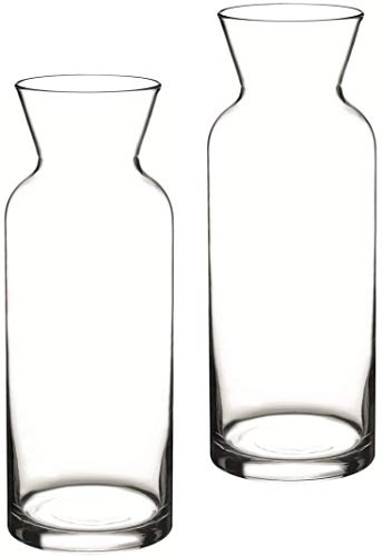 2 x Glas Karaffe Village 0,5L geeicht