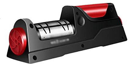 Professional Electric Knife Sharpener, Sharpener Machine with Wear-Resistant Grinding Wheel, USB Rechargeable Universal 2 Stage, Strong Power and Convenient Storage, for Kitchen Restaurant