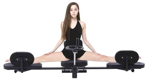 BXYWMDGB Professioneller Beinstrecker, der die Adduktoren bis zu 200+° dehnt. Fitnessgerät mit weichen Kissen und drehbaren Kurbeln für Yoga, Kampfsport