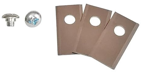 Lames avec vis pour robot tondeuse Parkside