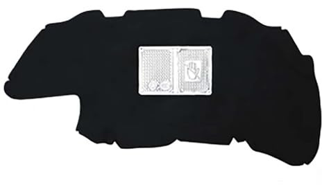 LYHH Coussin d'isolation Phonique de Capot Avant Voiture, pour Peugeot 206 2003-2013 Tapis d'isolation Thermique de Moteur Avant Tampon insonorisant