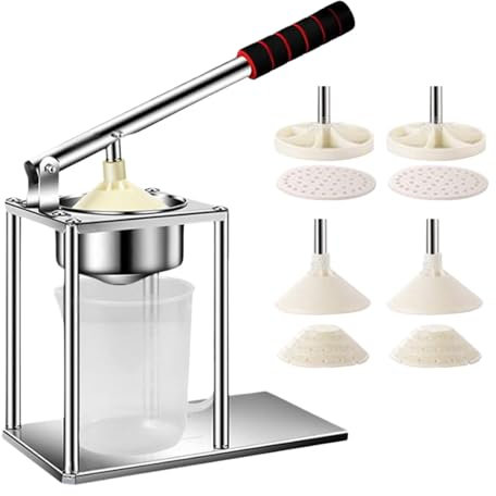 Prensa manual de alto rendimiento para cítricos, prensa manual comercial para naranjas, limas y limones | Exprimidor de limón manual profesional para uso comercial | Jugo manual multiusos