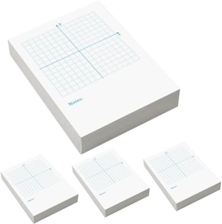 STOBOK -koordinaten Übungshefte Mathematik Notizblöcke Mit Präzisem Rautendesign Für Und Zeichnung Für Matheübungen Und Notizen