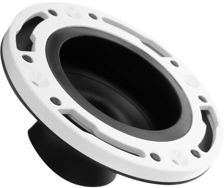 GALPADA Toilet Flange Repair Kit Plastic Toilet Flange Spacer Leak Seal for Easy Installation and Replacement