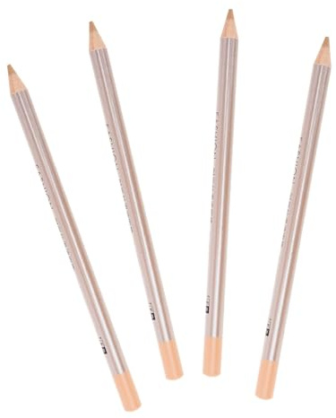 PLAFOPE 4 Stück Holzstifte zum Abdecken von Flecken Wasserfester Punktabdeckstift Kosmetik Concealer Stifte Tragbar für Tägliches Make Up