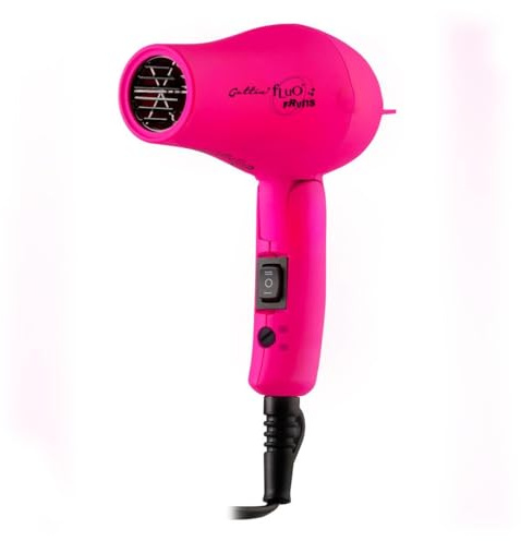 Labor Mini Asciugacapelli Da Viaggio Fucsia