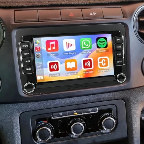 2+32G Android 13 Autoradio Stereo per VW AMAROK 2010-2016 con Wireless Carplay Android Auto, 2 Din 7 pollici Touch Screen Radio Bluetooth Multimediale con navigazione GPS WiFi Backup Camera