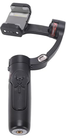 UPALDHOU Phone Gimbal Stabilizer,Smartphone Foldable Handheld Gimbal with AI Face Tracking for Video Recording