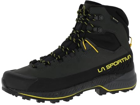 LA SPORTIVA TX5 Evo Mid GTX, Scarponcini da Escursionismo Uomo (Carbon/Yellow, Sistema Taglie Calzature EU, Adulto, Numero, Media, 45)