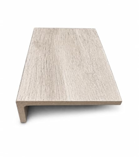 Piastrella Scalino 15x30 in Gres Porcellanato Antiscivolo – Mattonella per Scale Interno Esterno Resistente al Gelo – 1 Pezzo – Prima Scelta Made in Italy – Ampia Disponibilità